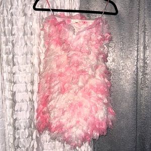 LoveShackFancy Calandre Dress Millennial Pink size 4